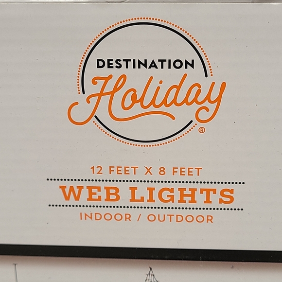 Orange Bulb halloween 12x8 feet indoor outdoor - Picture 4 of 6